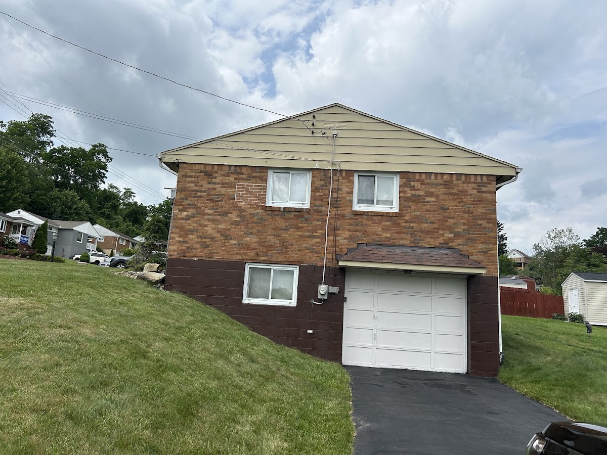 Chimney masonry repair job completed by Sabol Masonry